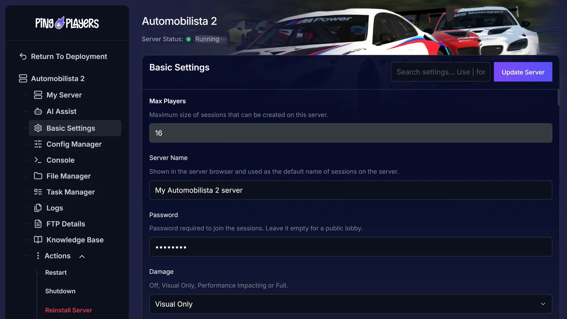 Basic Settings