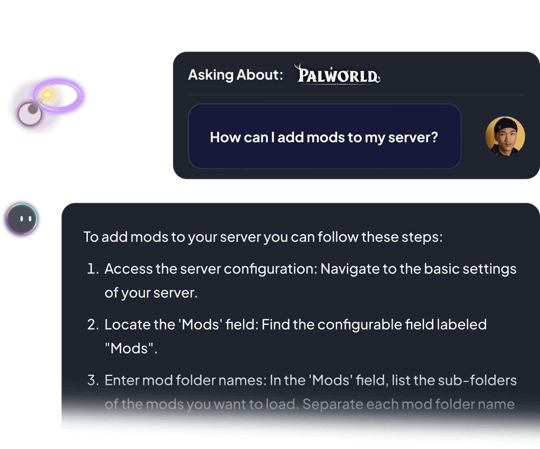 ChatGPT and Claude managing a game server through MCP