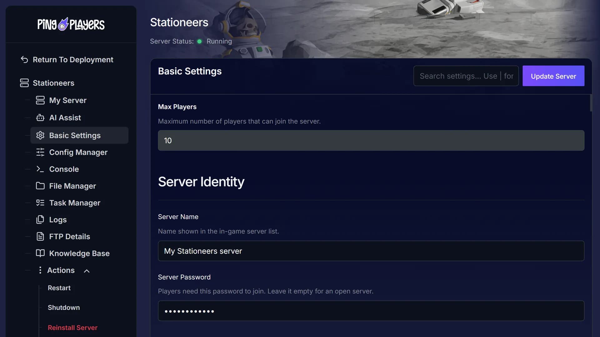 Basic Settings