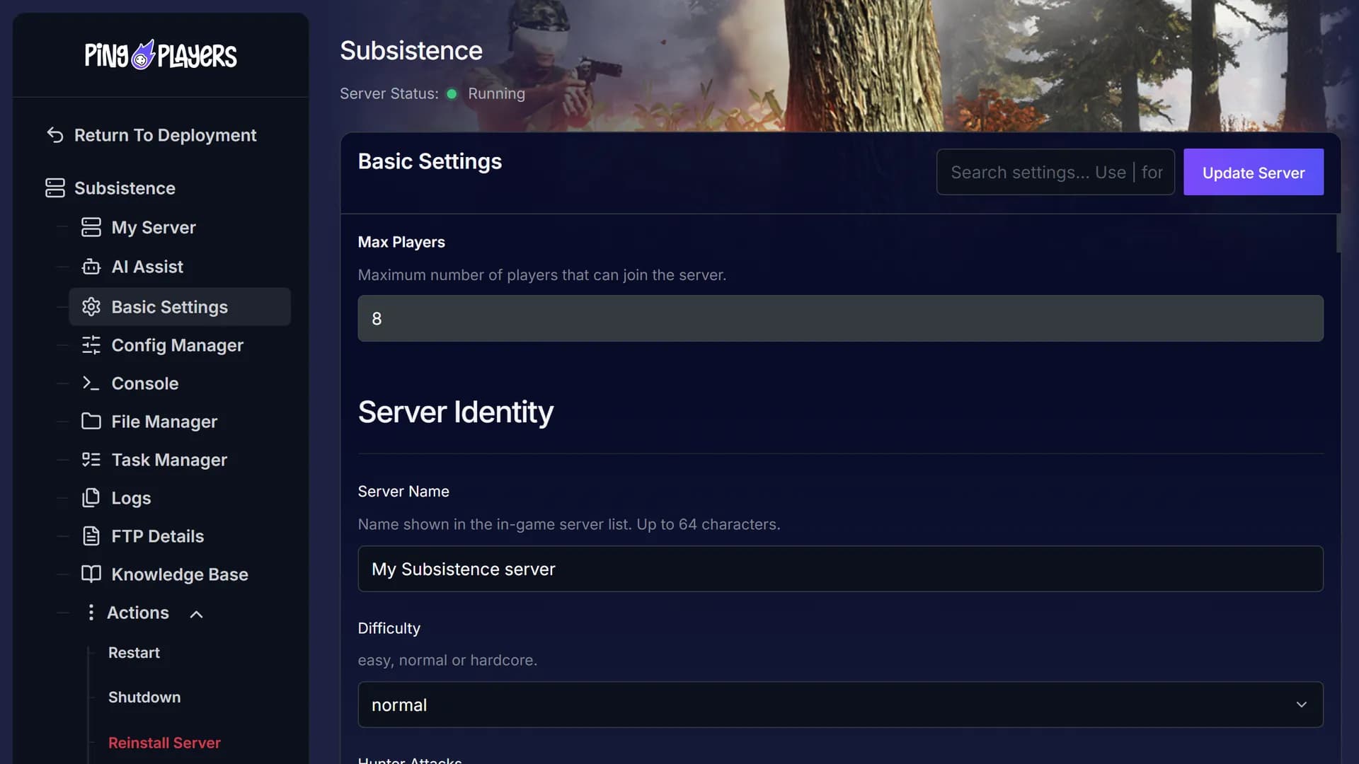 Basic Settings