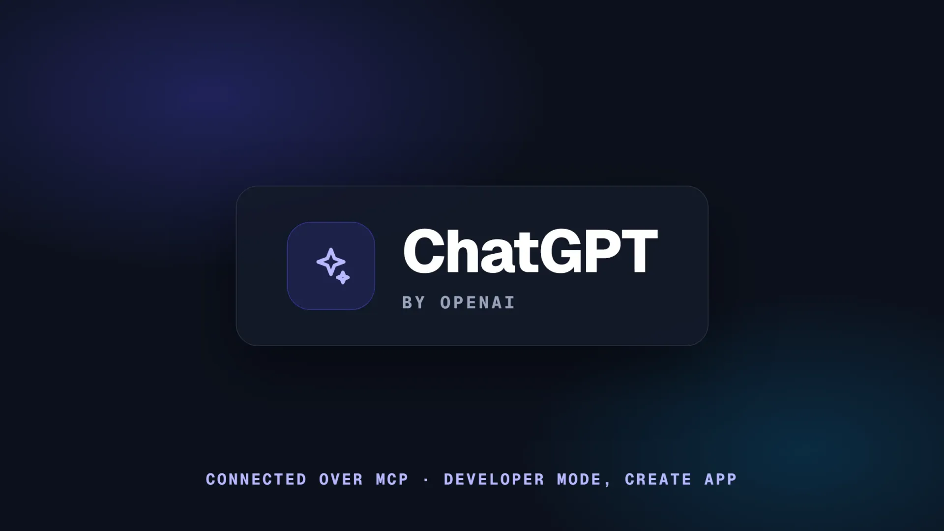 ChatGPT by OpenAI, connected over MCP