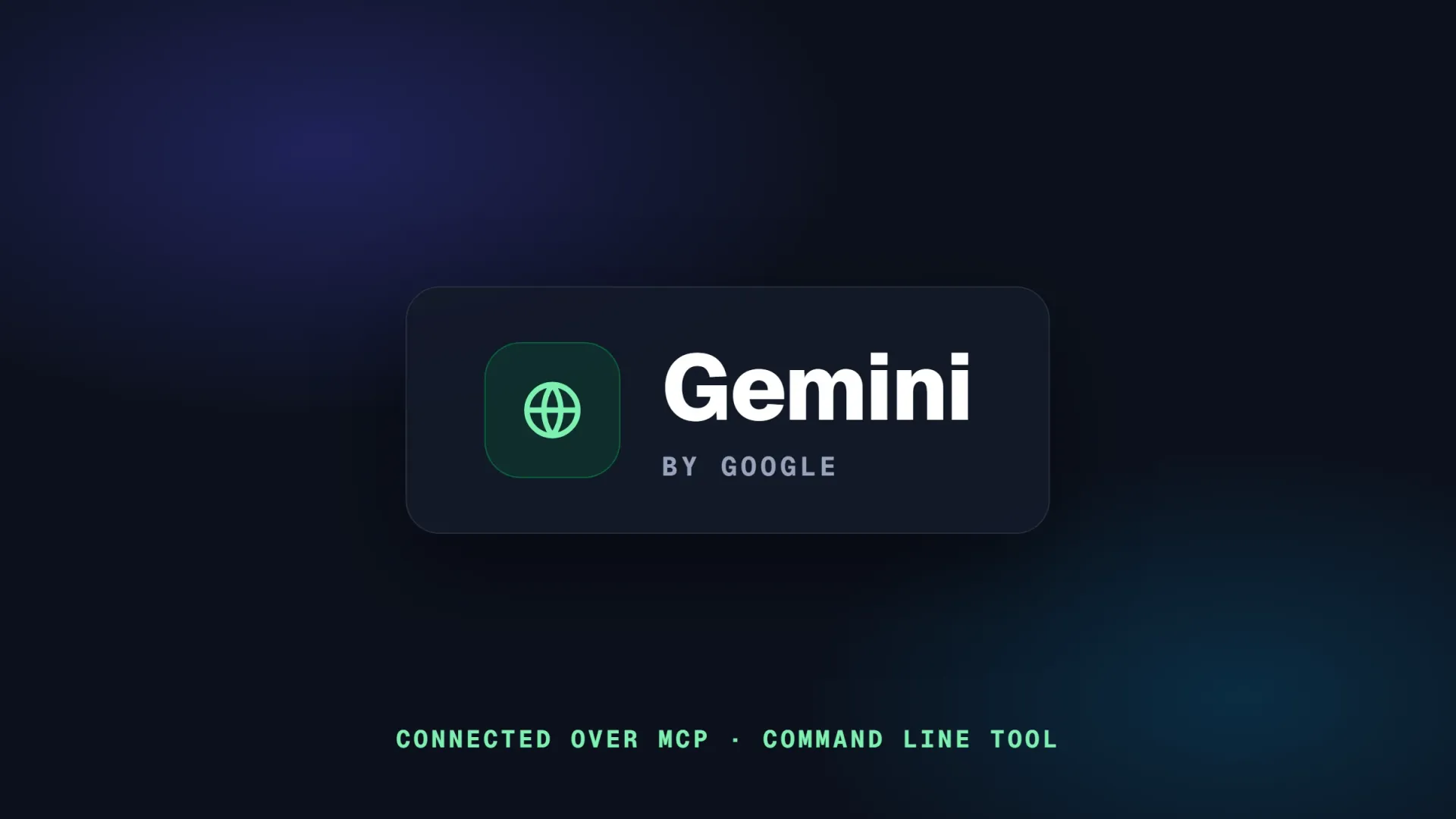 Gemini by Google, connected over MCP