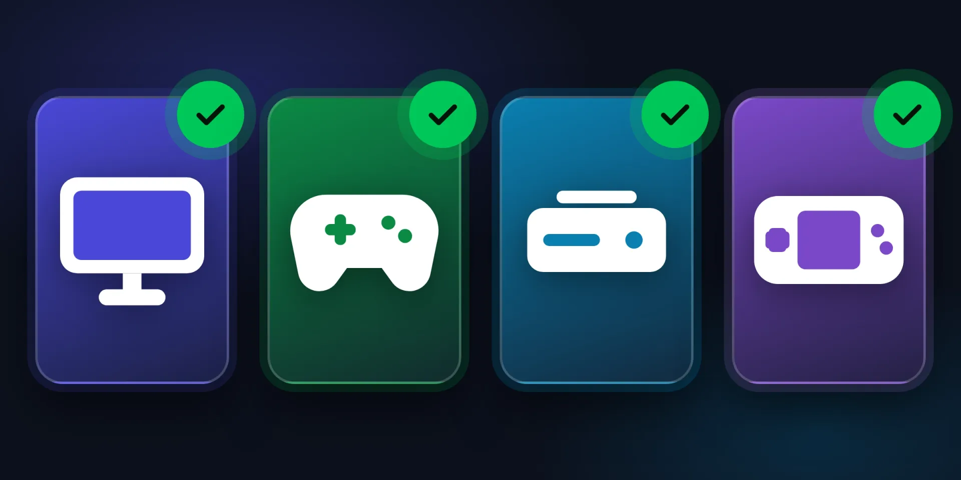 Four players from PC, Xbox, PlayStation and Nintendo Switch joined to one world