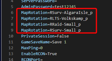 Map Rotation Example