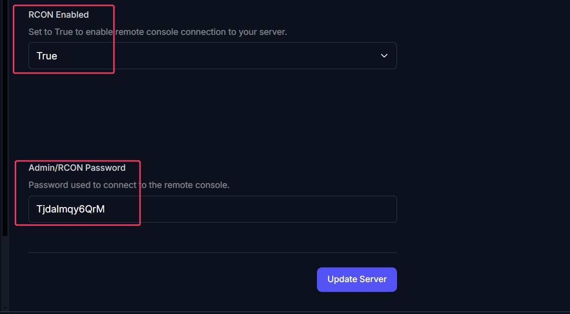 PingPlayers | How to connect to your Ark Survivor Evolved with Rcon.